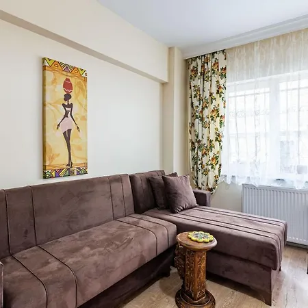 Colorful Flat With Backyard Close To Taksim Square *